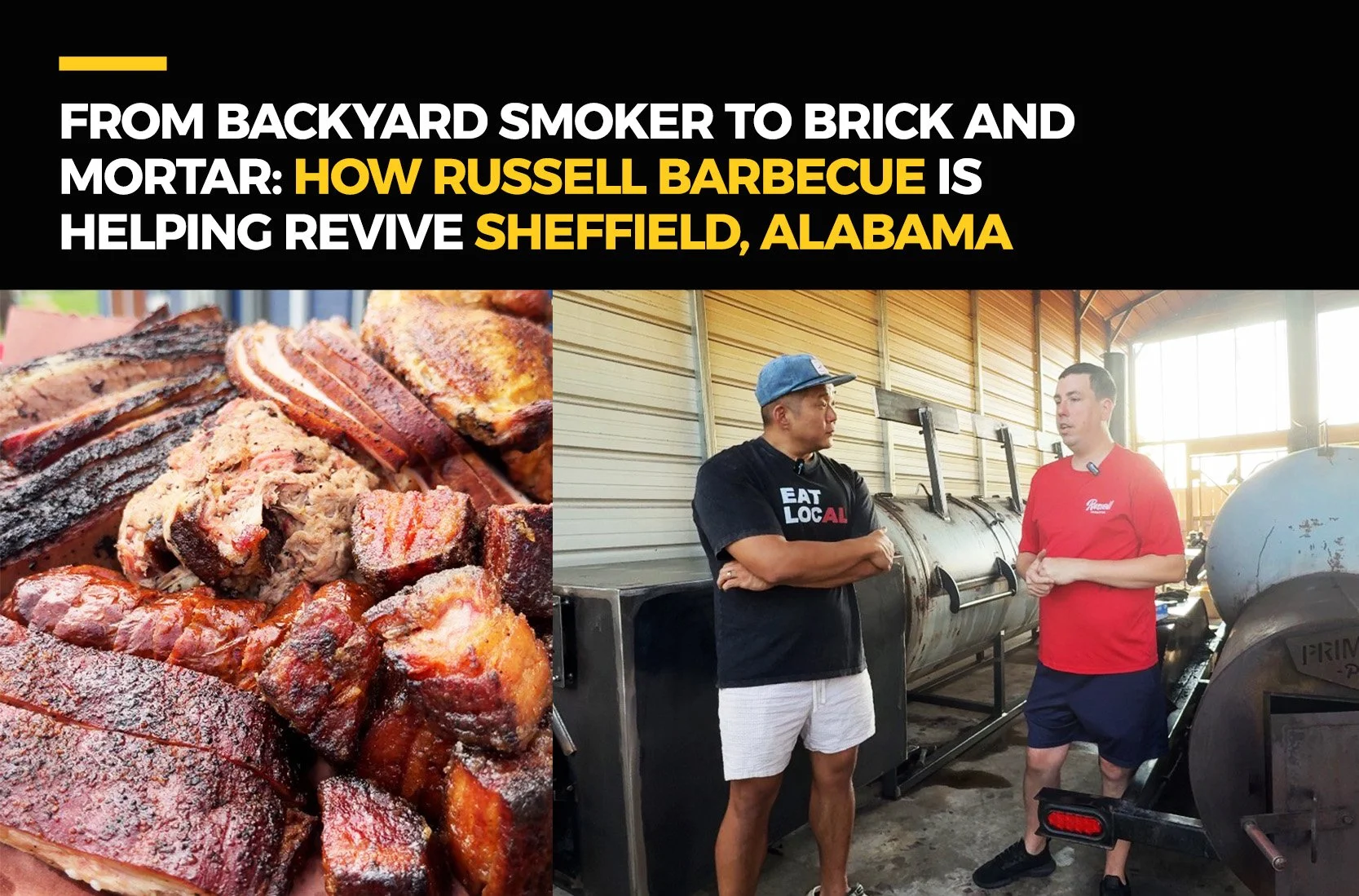 From Backyard Smoker to Brick and Mortar: How Russell Barbecue Is Helping Revive Sheffield