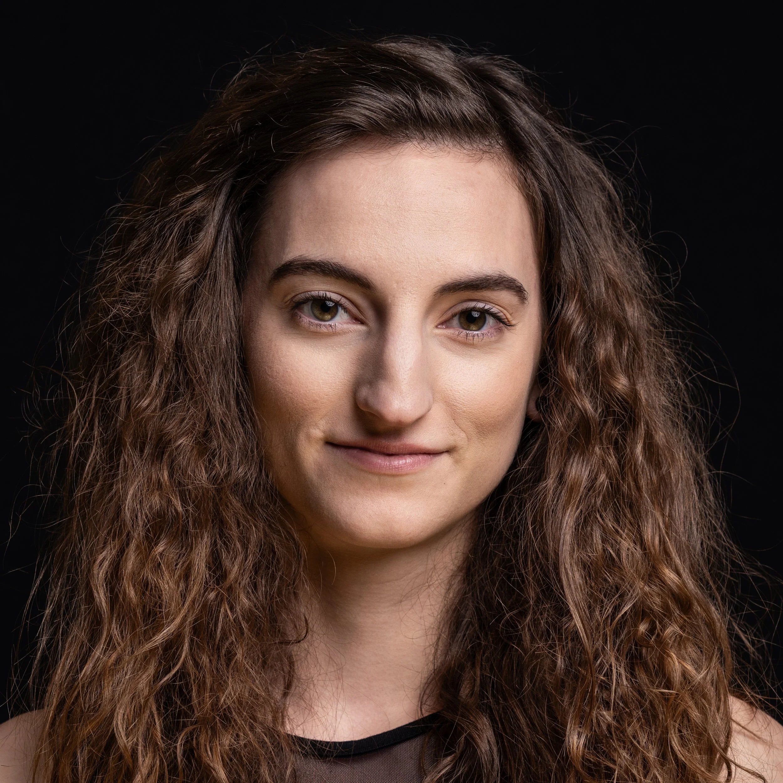 Jana Jirásko. Muzikantka, hráčka na akordeon.