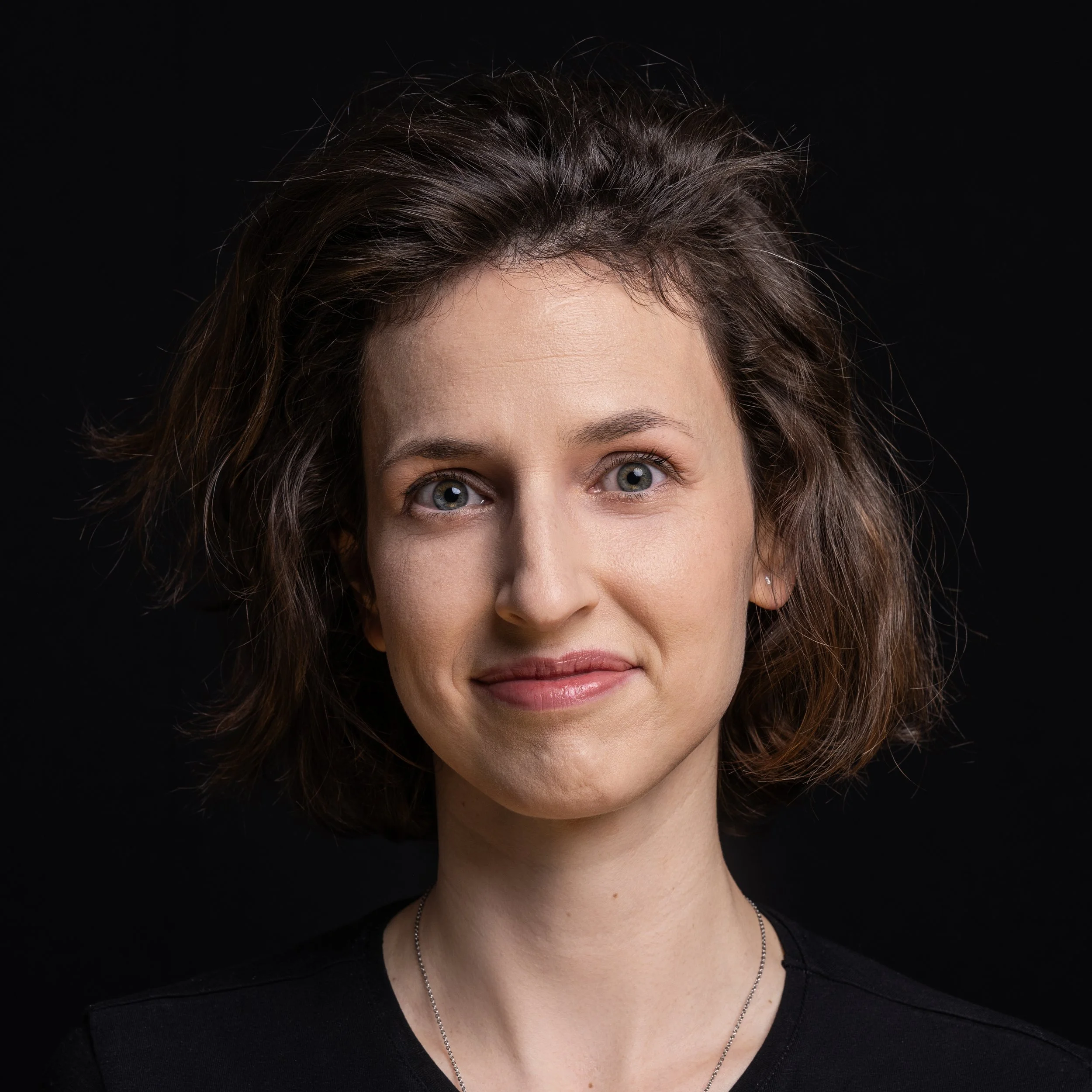 Tereza Hříbková, skladatelka. Harmonika.