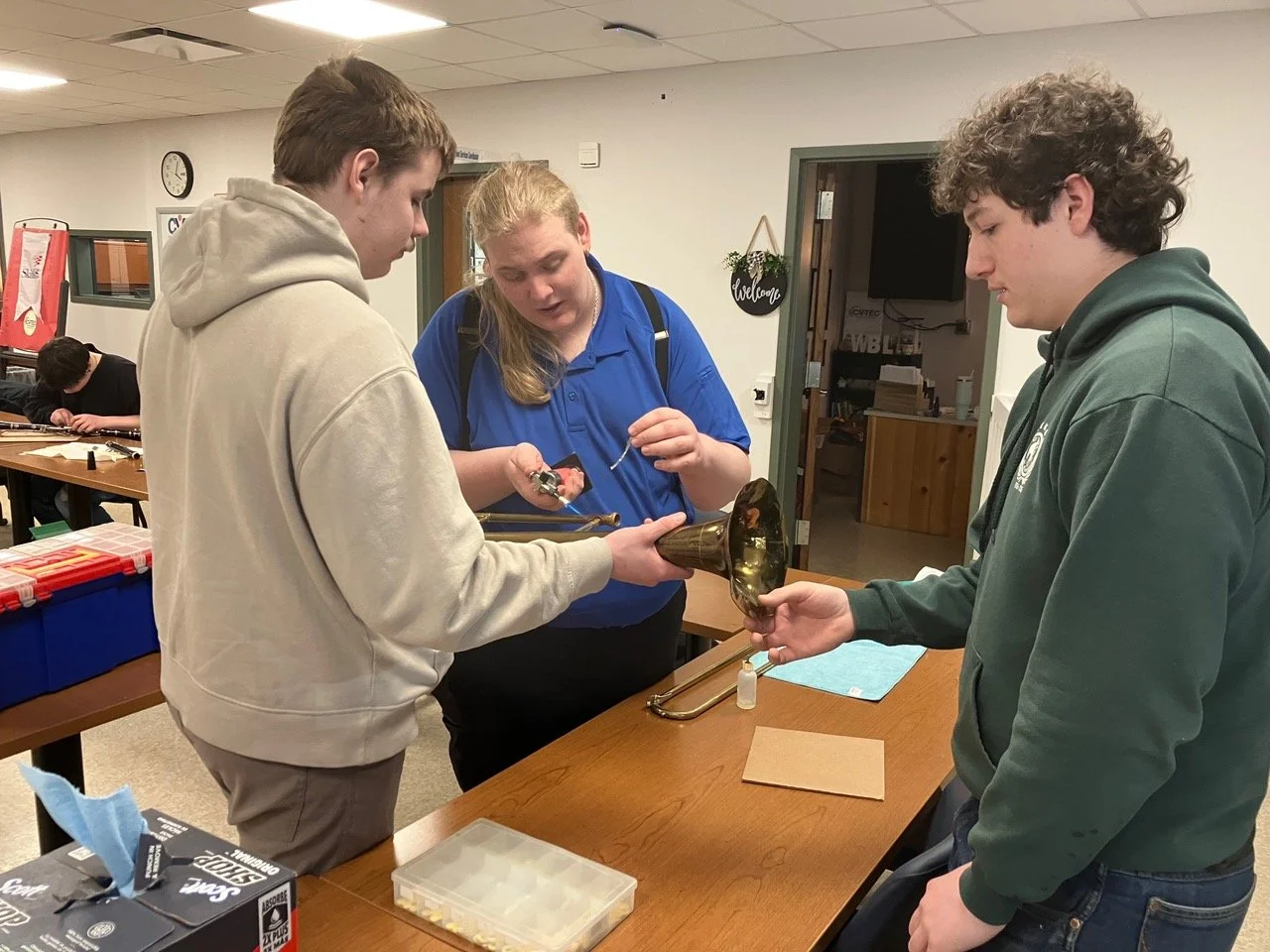 Northern Lake George Foundation Invests in Passionate Student’s Instrument Repair Training Through Partnership with We Are Instrumental