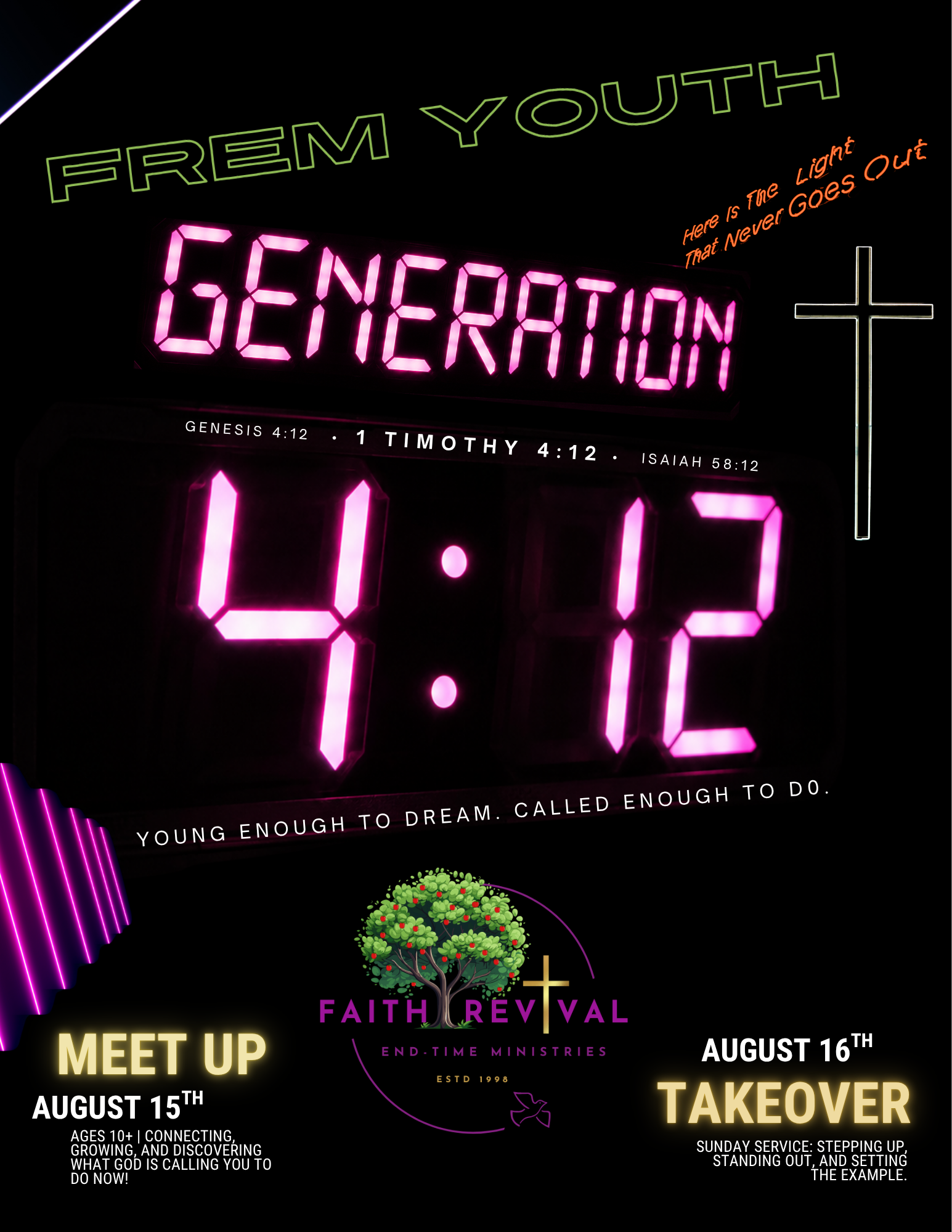 GENERATION 4:12 - YOUTH TAKE OVER