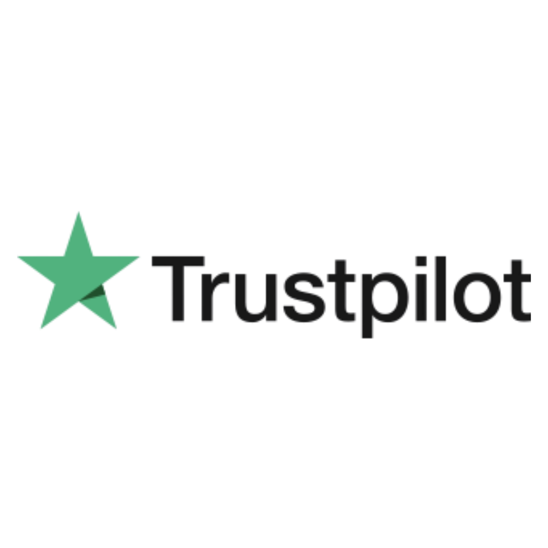 YouTube logo with green star and text.