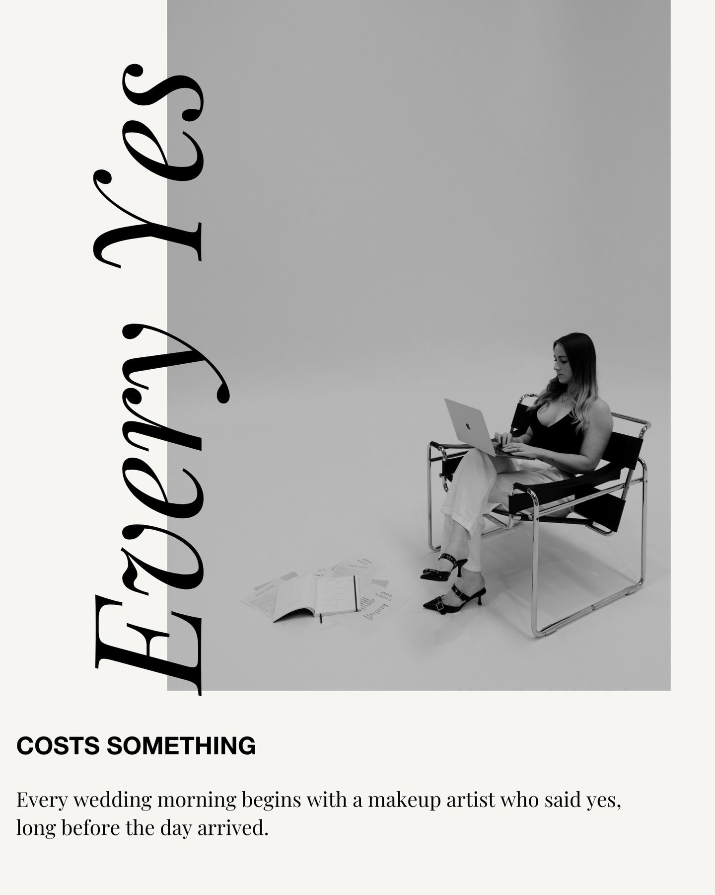 To the makeup artists (and hair stylists) approaching the holiday season&hellip; 

You don&rsquo;t need to say yes to Christmas Eve weddings (yes we have seen this.) 

You don&rsquo;t need to work New Year&rsquo;s Eve or New Year&rsquo;s Day. 

You c