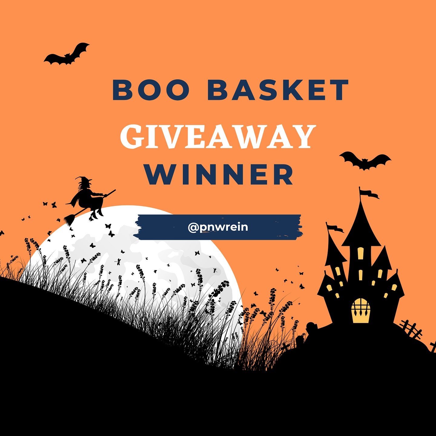 🎉🎉 Congratulations @pnwrein 🎉🎉

We are so excited for you to win this amazing Boo Basket and be able to &ldquo;treat&rdquo; yourself this Halloween. 

Thank you all for your loyalty and playing. We love and appreciate each one of you! 

#vancouve