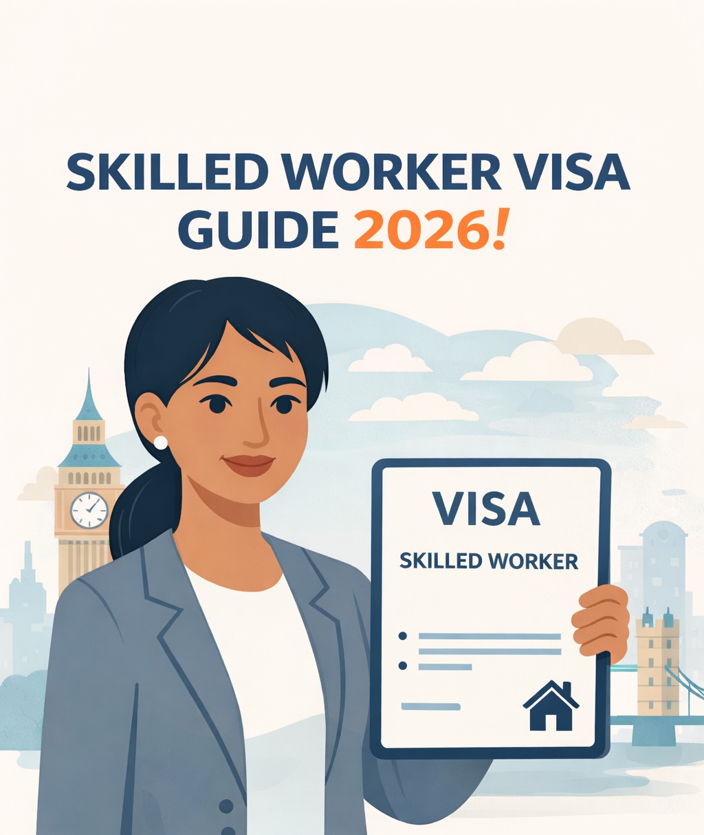 UK Skilled Worker Visa 2026 Guide: Eligibility, Requirements &amp; Costs