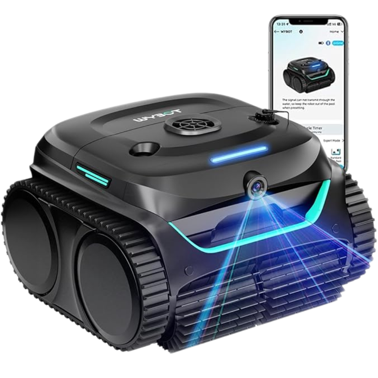 WYBOT C2 Vision Robotic Pool Vacuum with AI Camera
