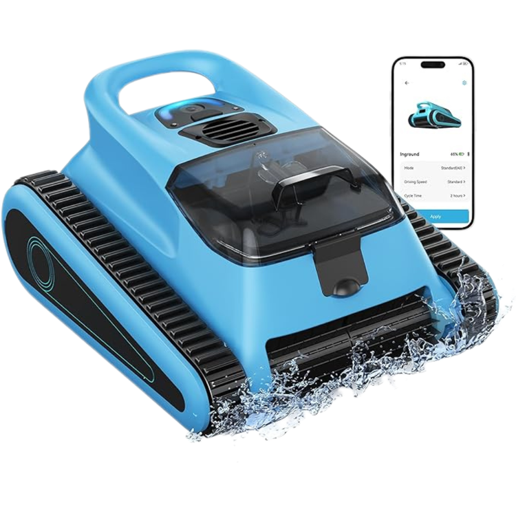 2025 Upgraded Cordless Pool Vacuum Robot with App