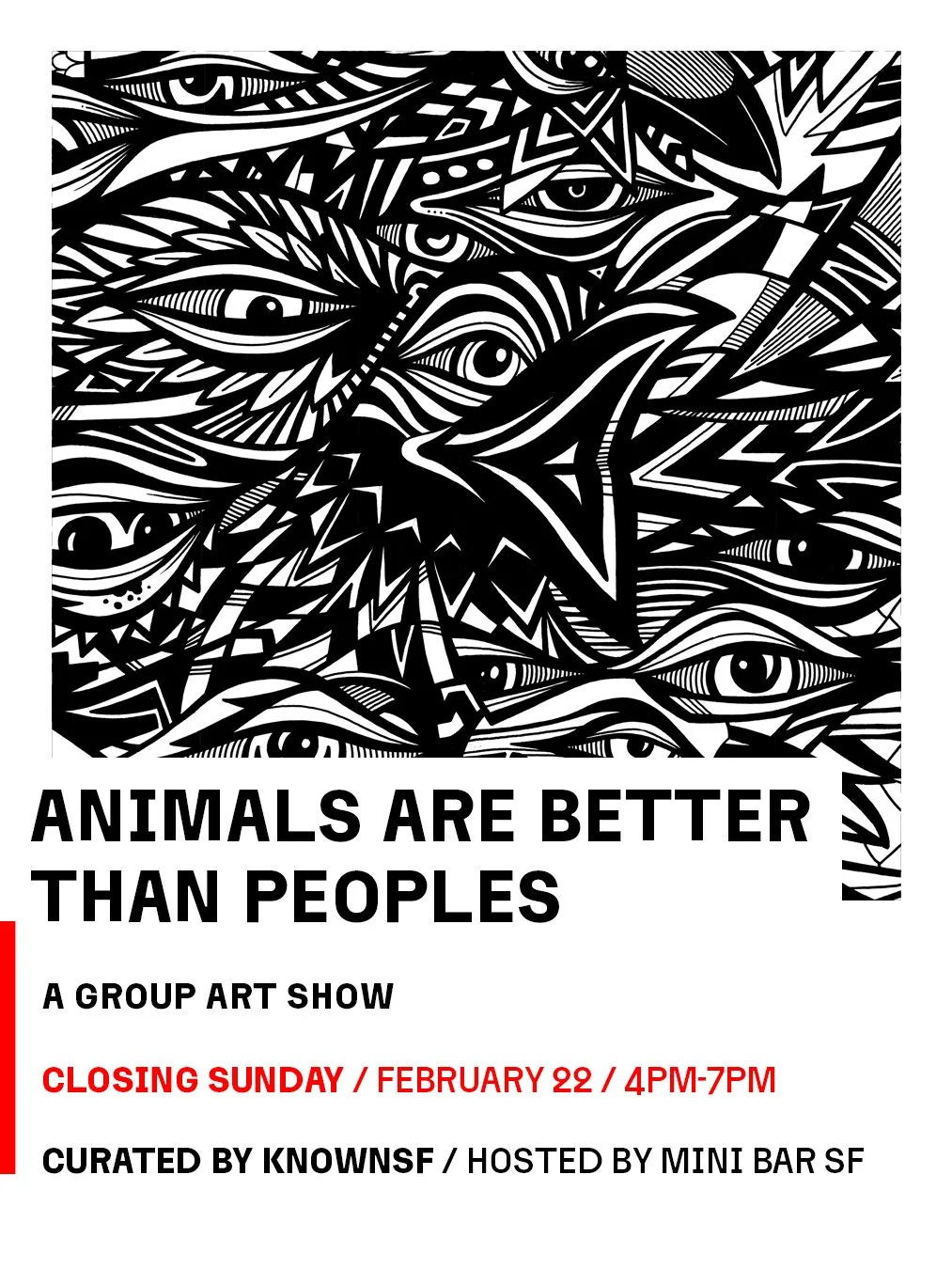 Animals Are Better Than Peoples: Closing Happy Hour