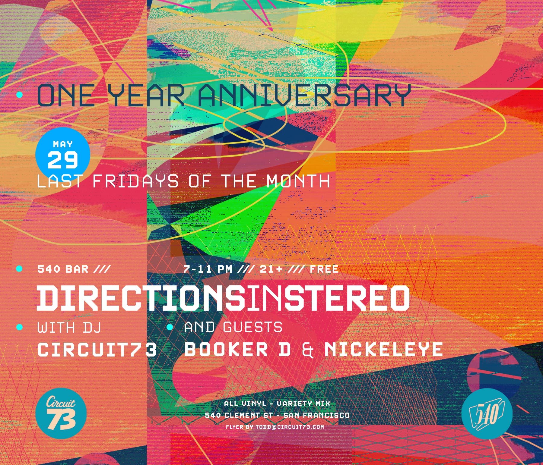 Directions In Stereo: One Year Anniversary