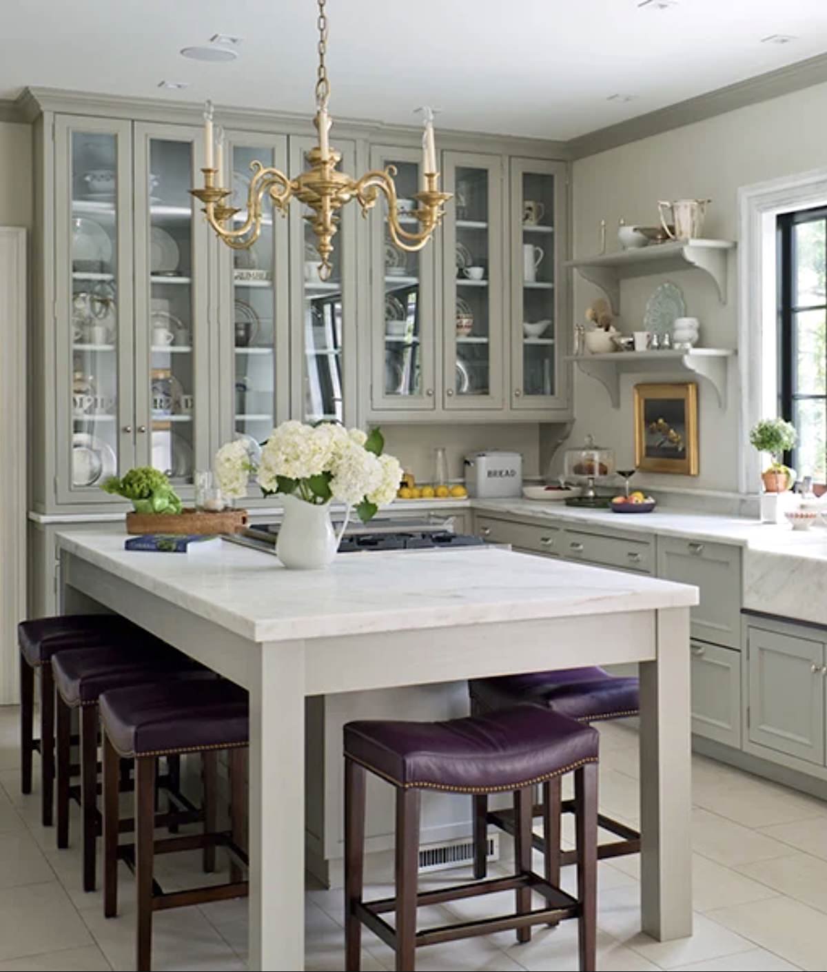 Kitchen design by Sally Ross Designs in Montclair, NJ