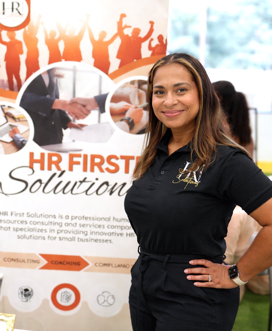 Lissette Liz Velez, founder of HR First Solutions in Hackettstown, New Jersey
