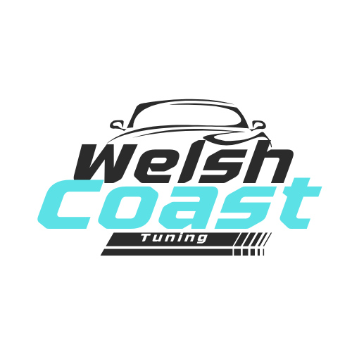 Welsh Coast Tuning logo featuring a stylized car outline and text.
