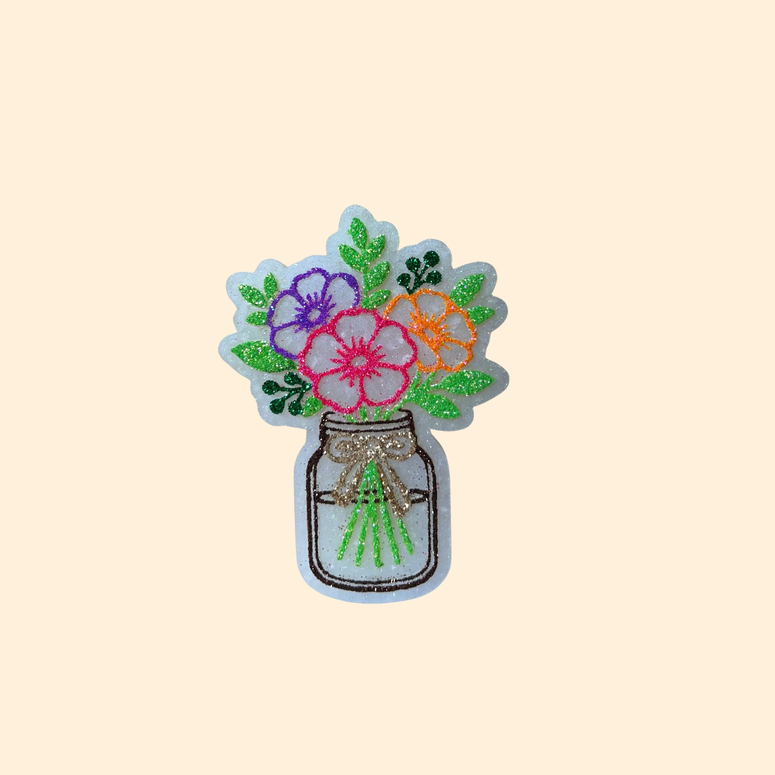 Flowers w/ Mason Jar