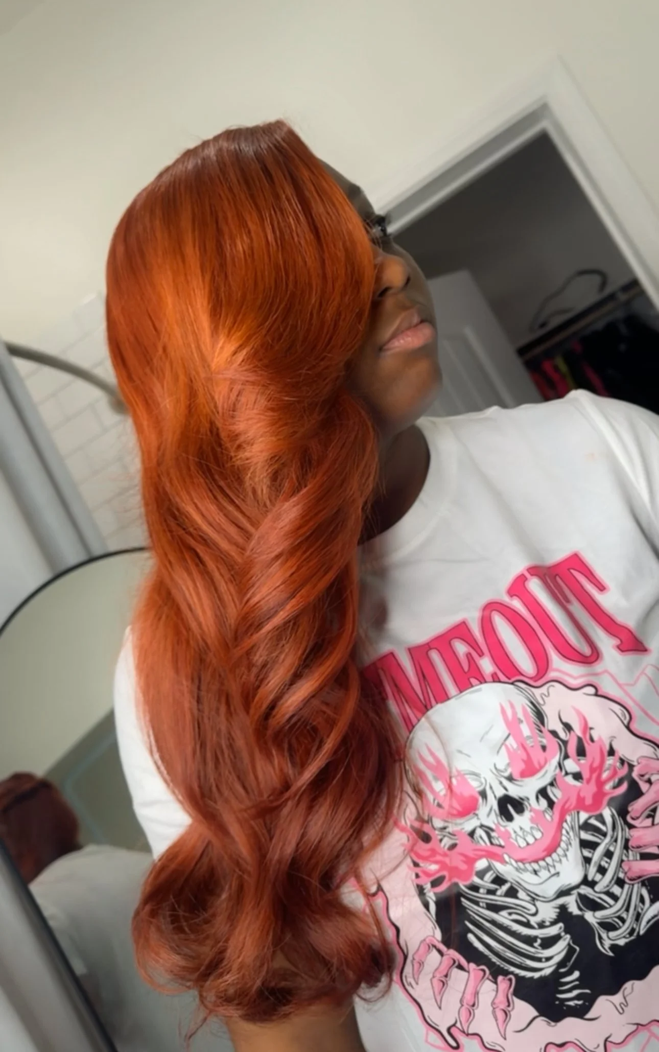 Copper Wig w/ Braid — Glamfiend