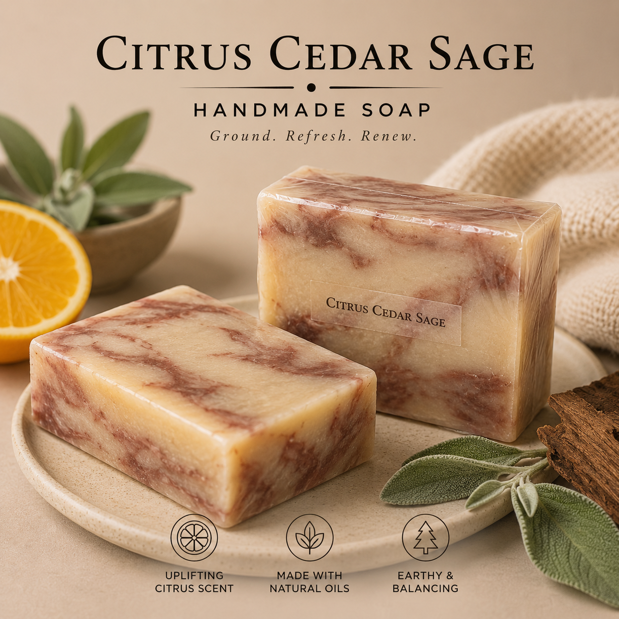 Citrus Cedar Sage