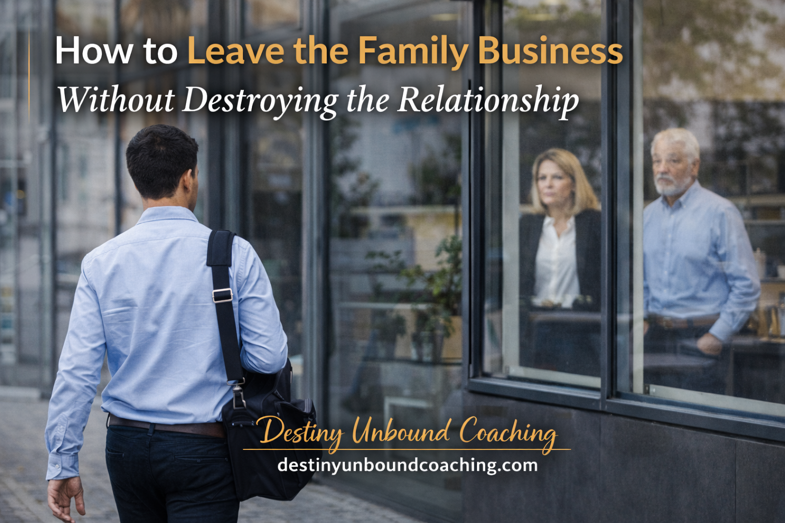 How to Leave the Family Business Without Destroying the Relationship