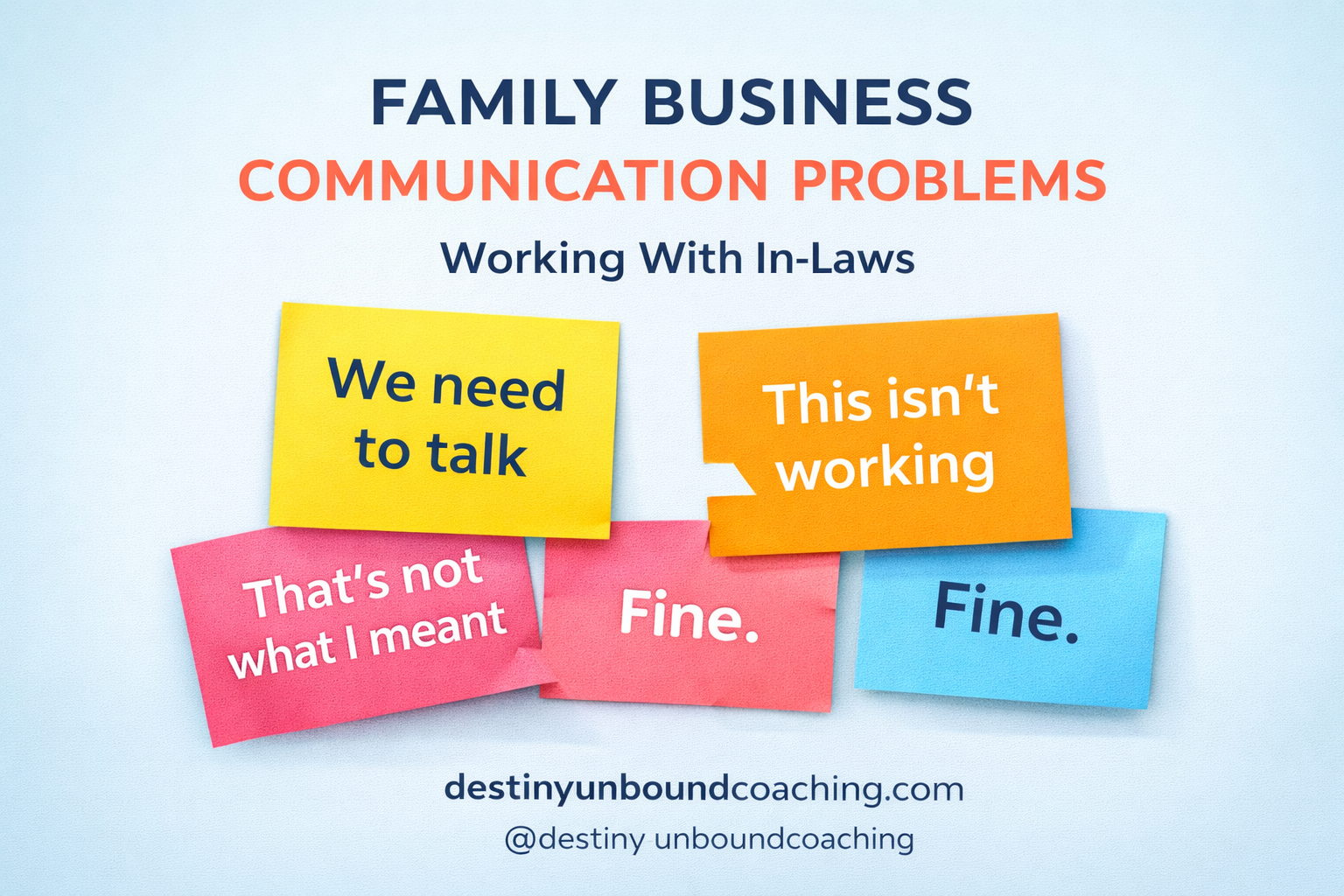 Family Business Communication Problems With In-Laws (And Why Nothing Gets Said)