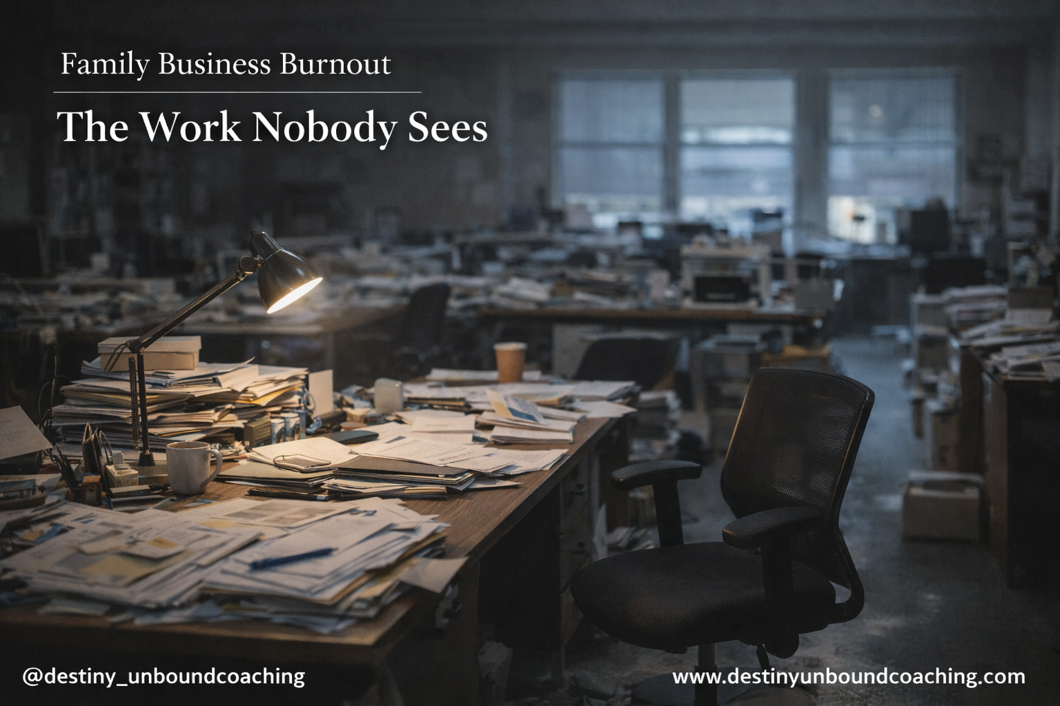 Family Business Burnout: The Work Nobody Sees