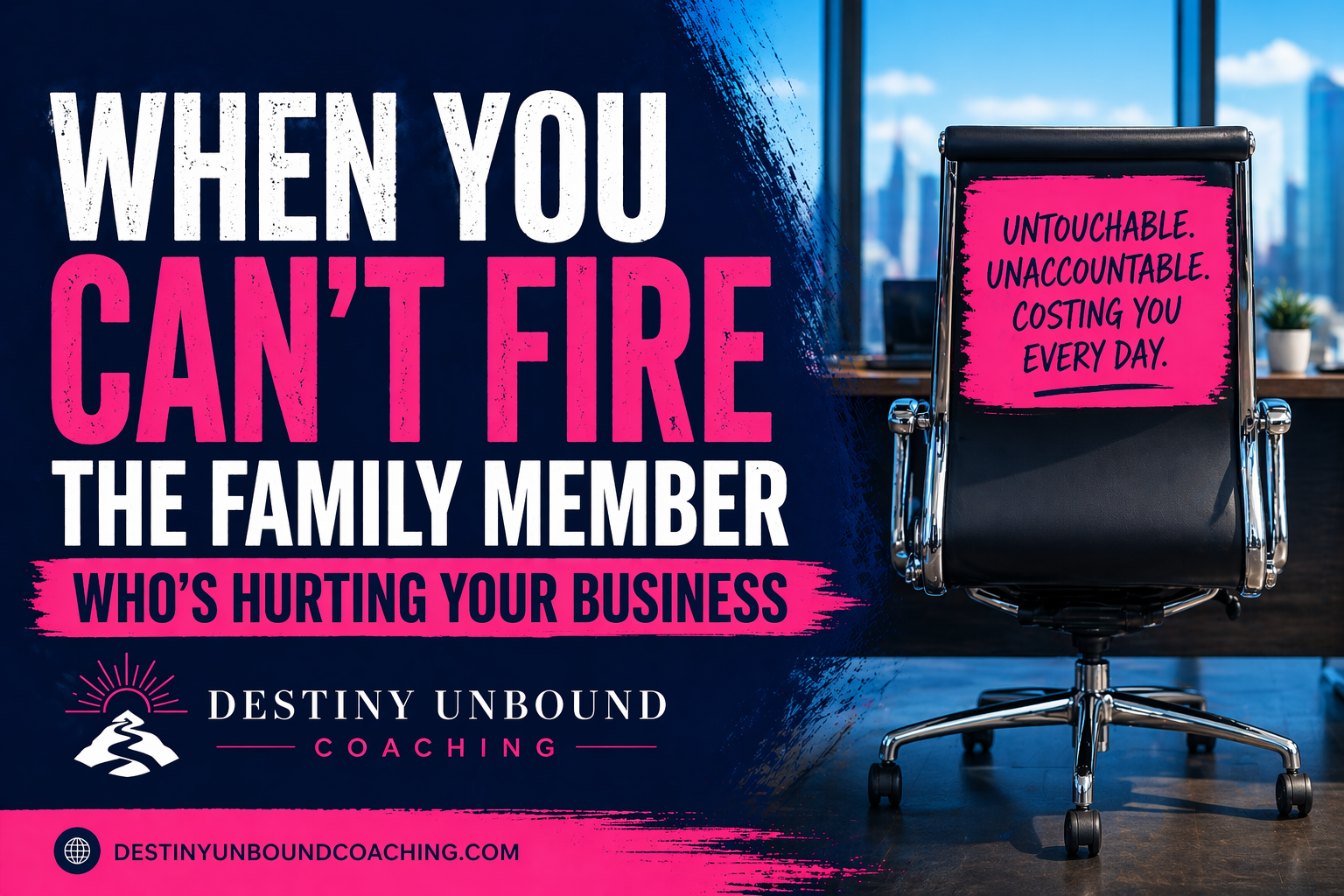 When You Can't Fire the Family Member Who's Hurting Your Business