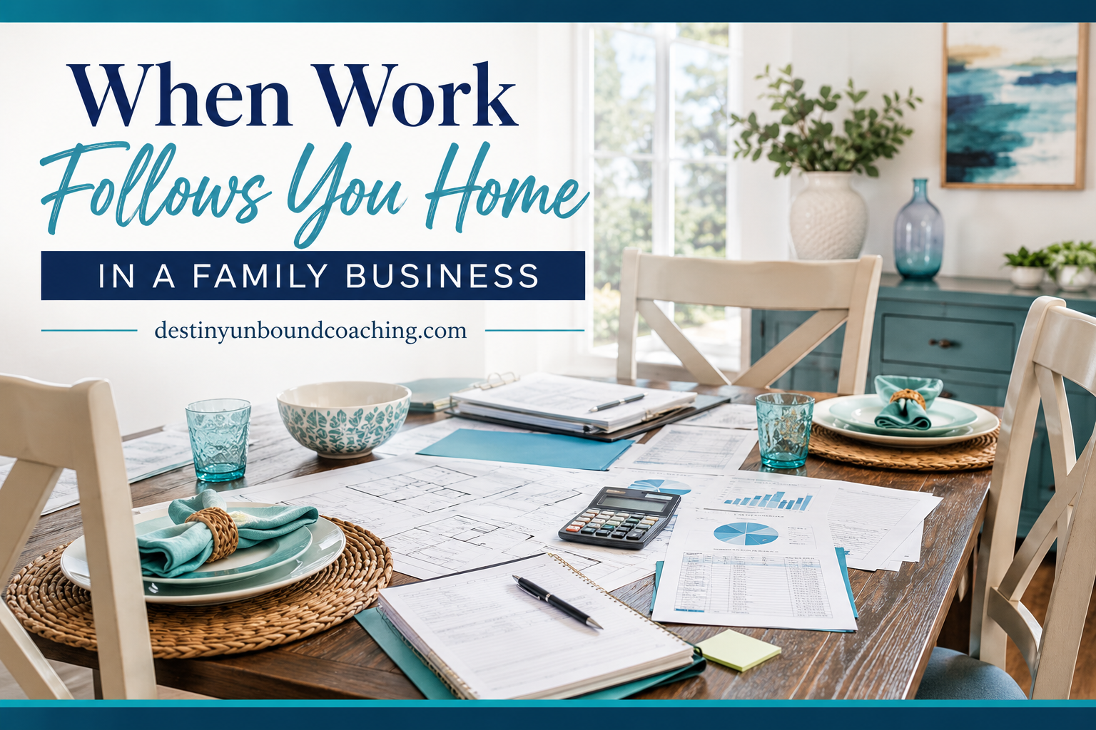 When Work Follows You Home in a Family Business