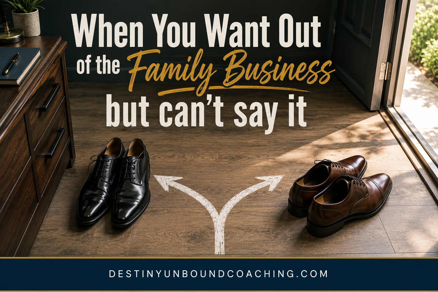 When You Want Out of the Family Business But Can't Say it