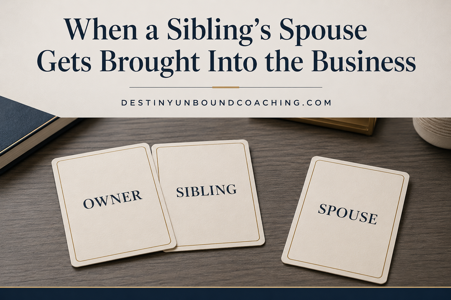 When a Sibling's Spouse Gets Brought Into the Business