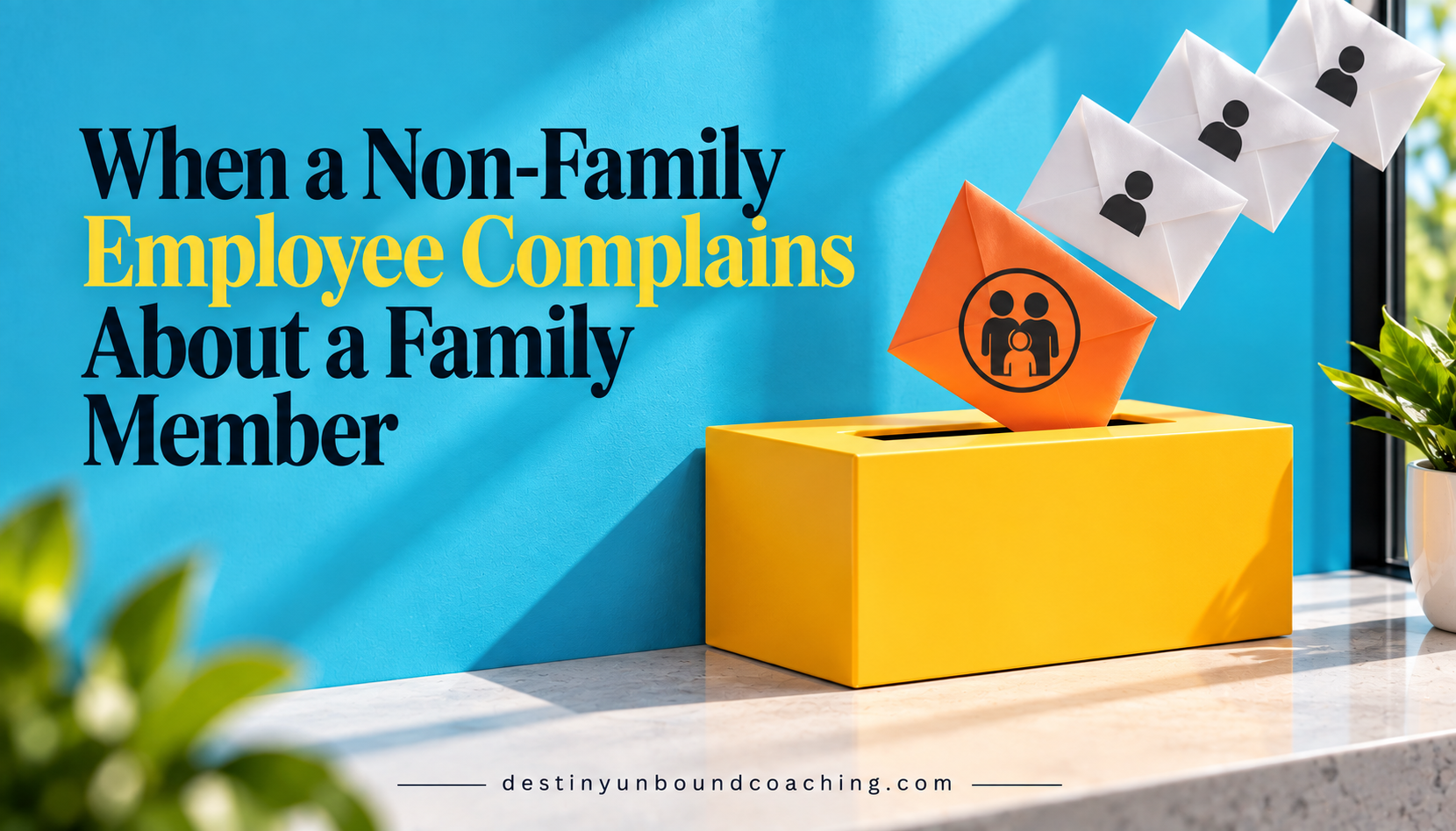 When a Non-Family Employee Complains About a Family Member