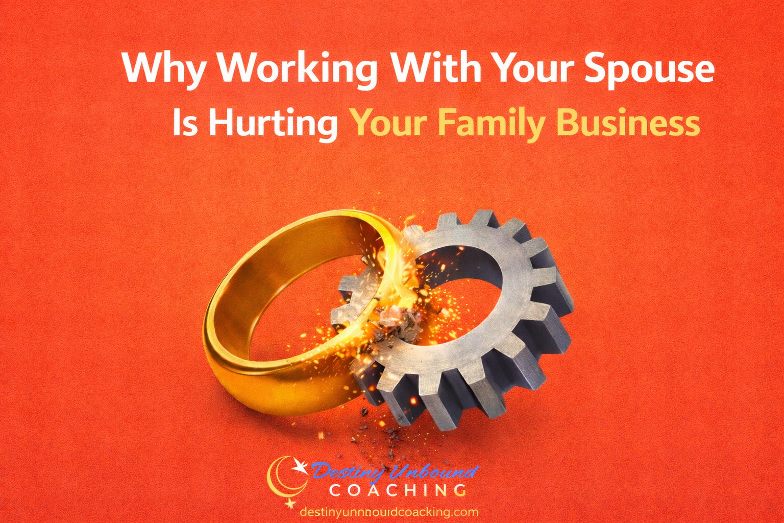 working with your spouse in a family business causing conflict between marriage and business roles