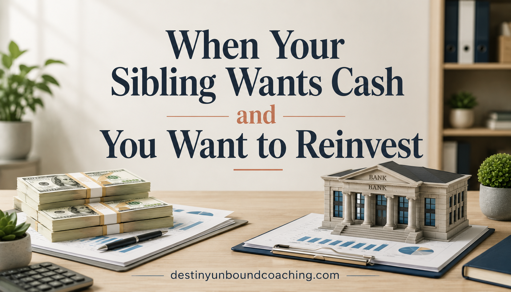 Family business conflict over reinvesting profits versus cash distributions between siblings