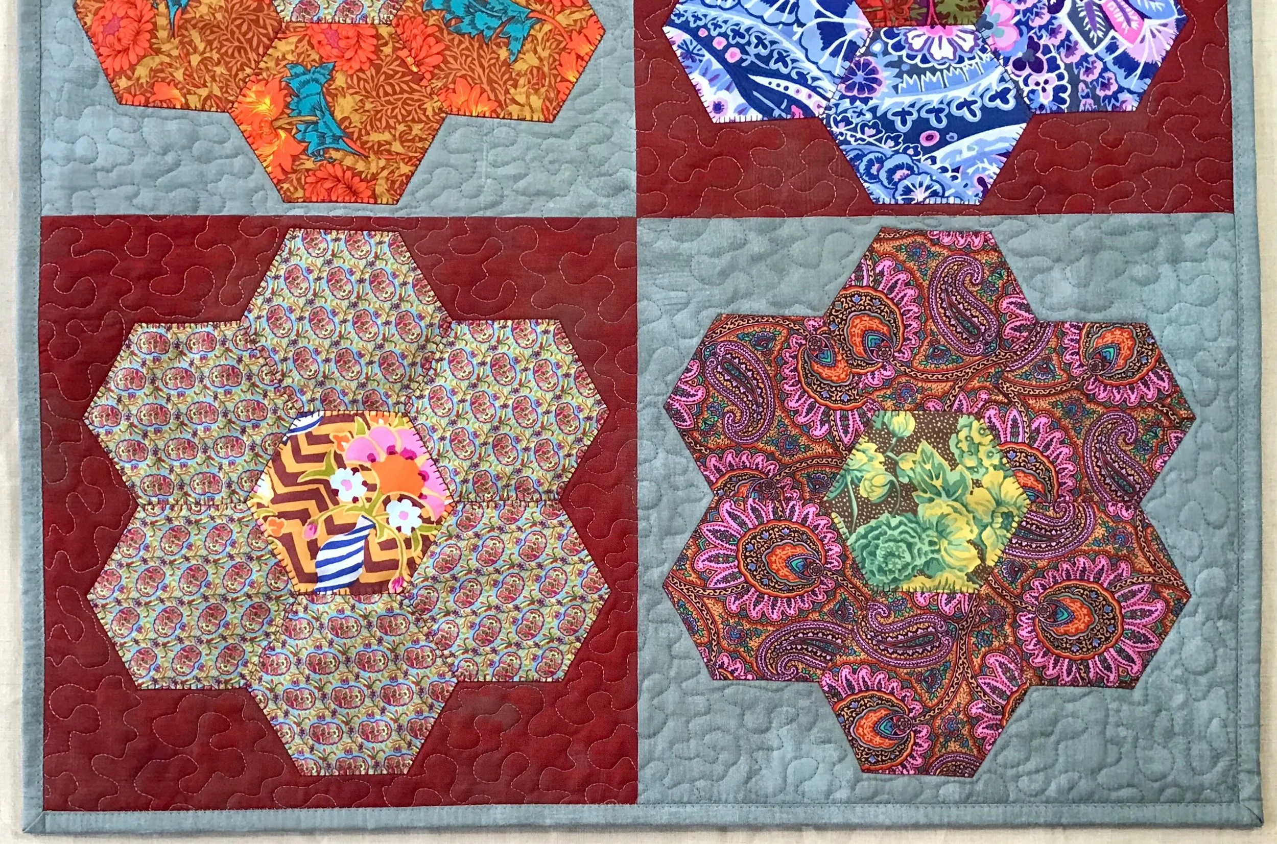 patchwork euro pillow sham for a modern farmhouse