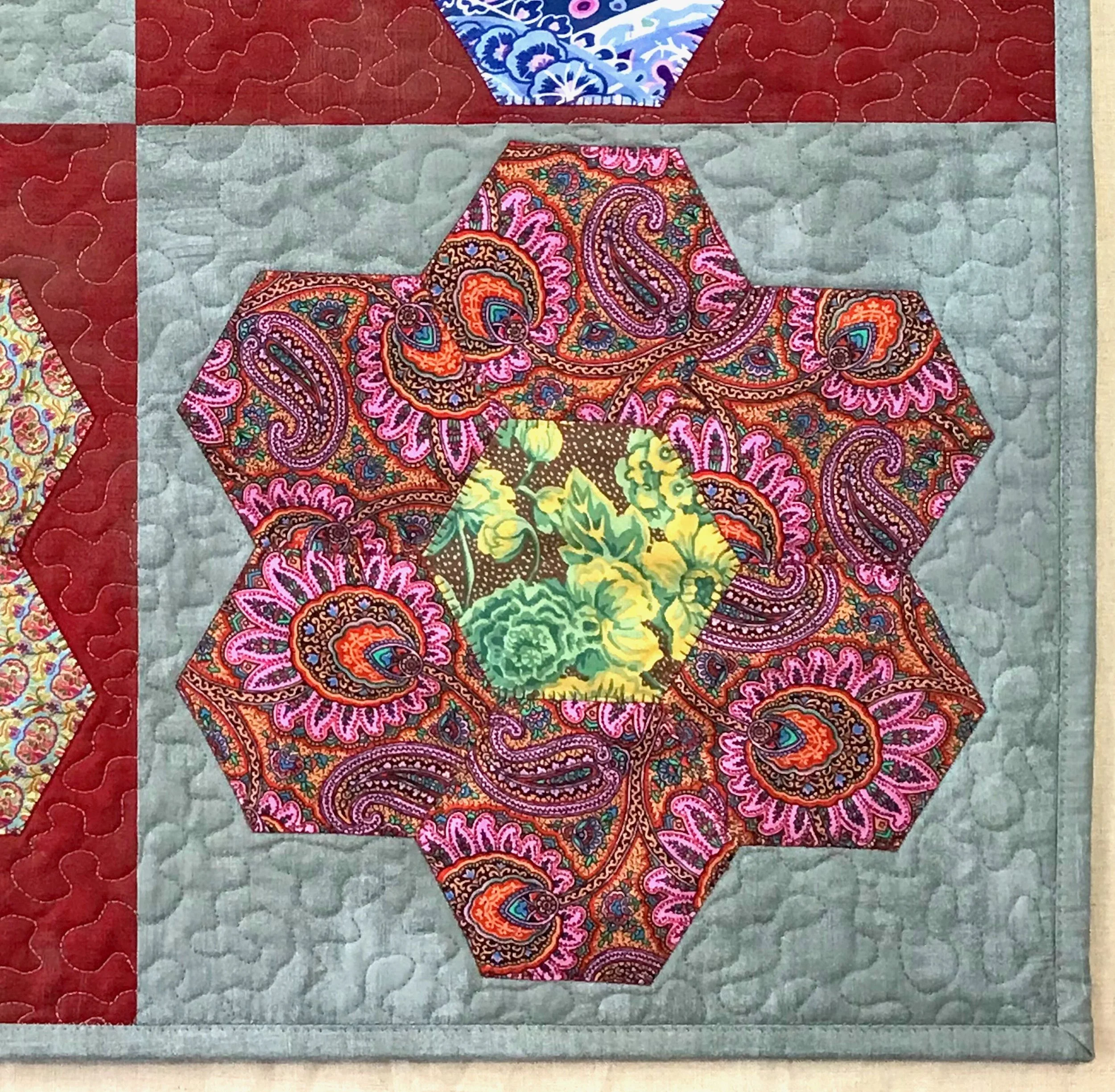 patchwork euro sham for sale