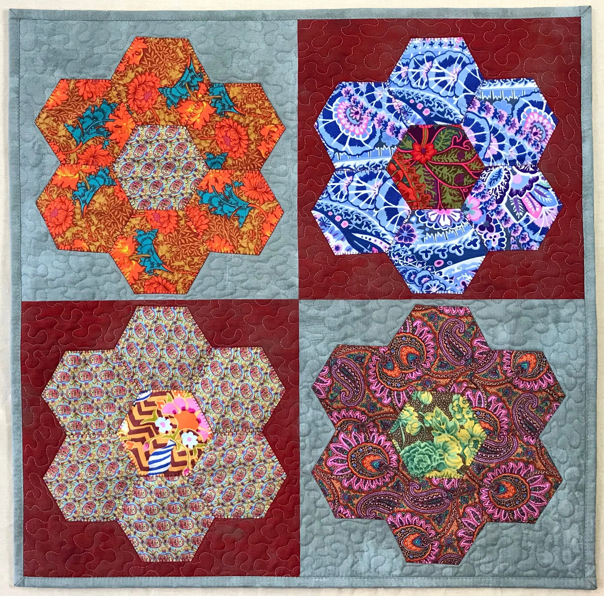 patchwork euro pillow sham for sale
