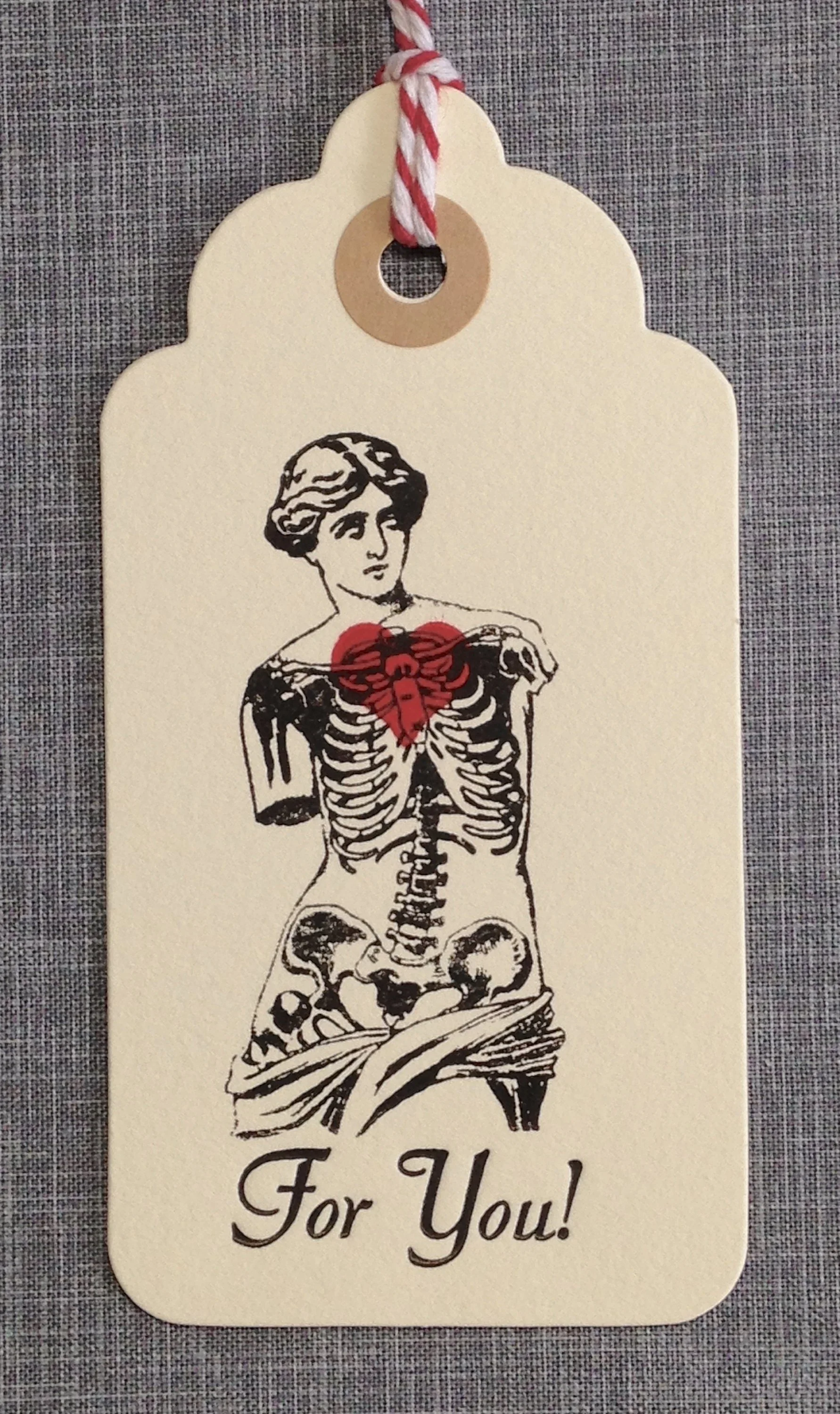 Venus de Milo gift tag for valentine's day