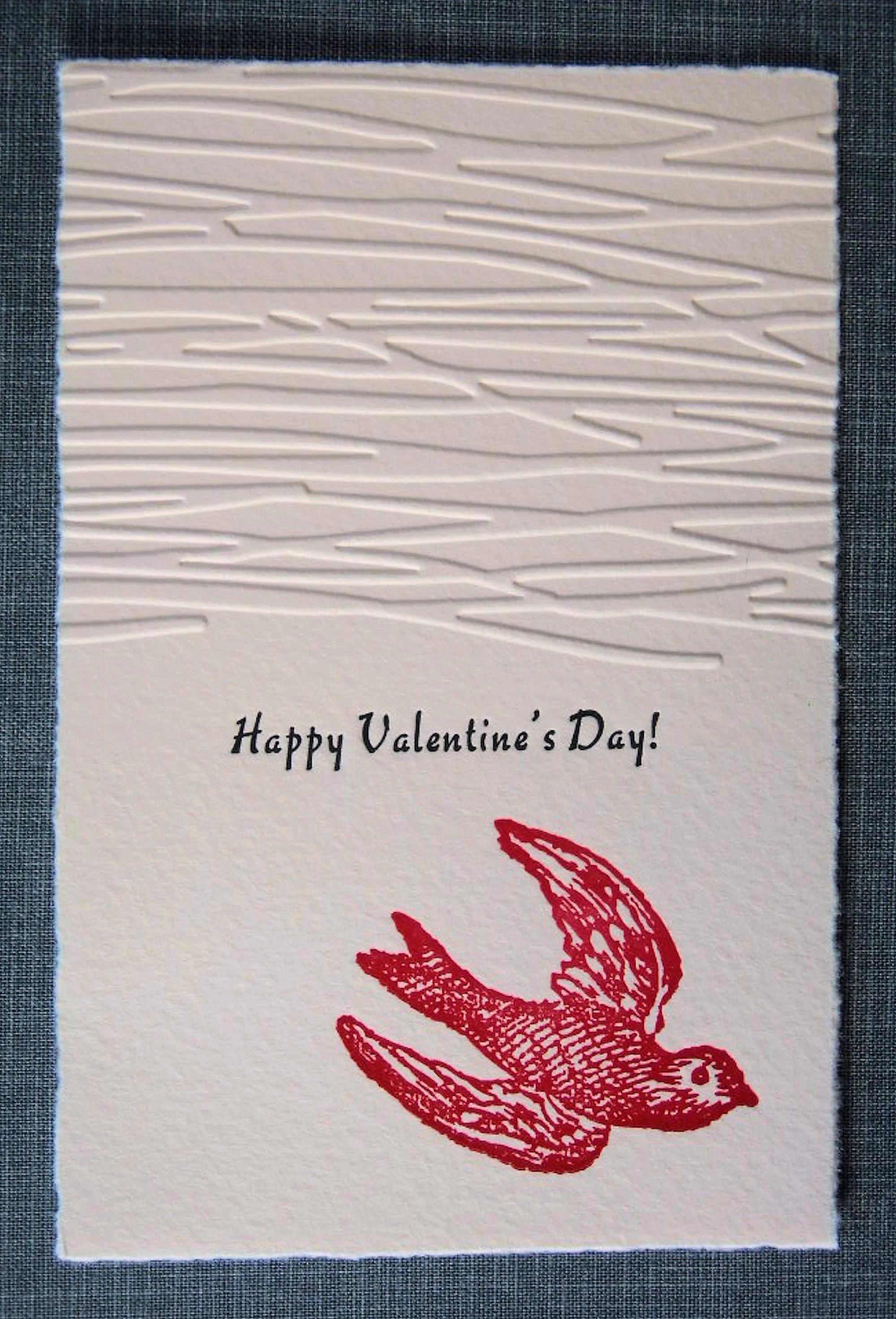 letterpress valentines