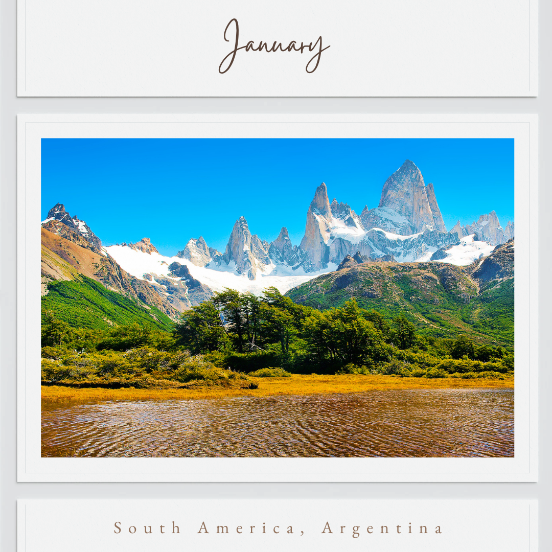 January - So. America, Argentina
