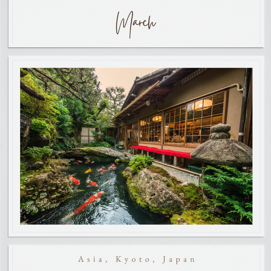 March - Kyoto, Japan