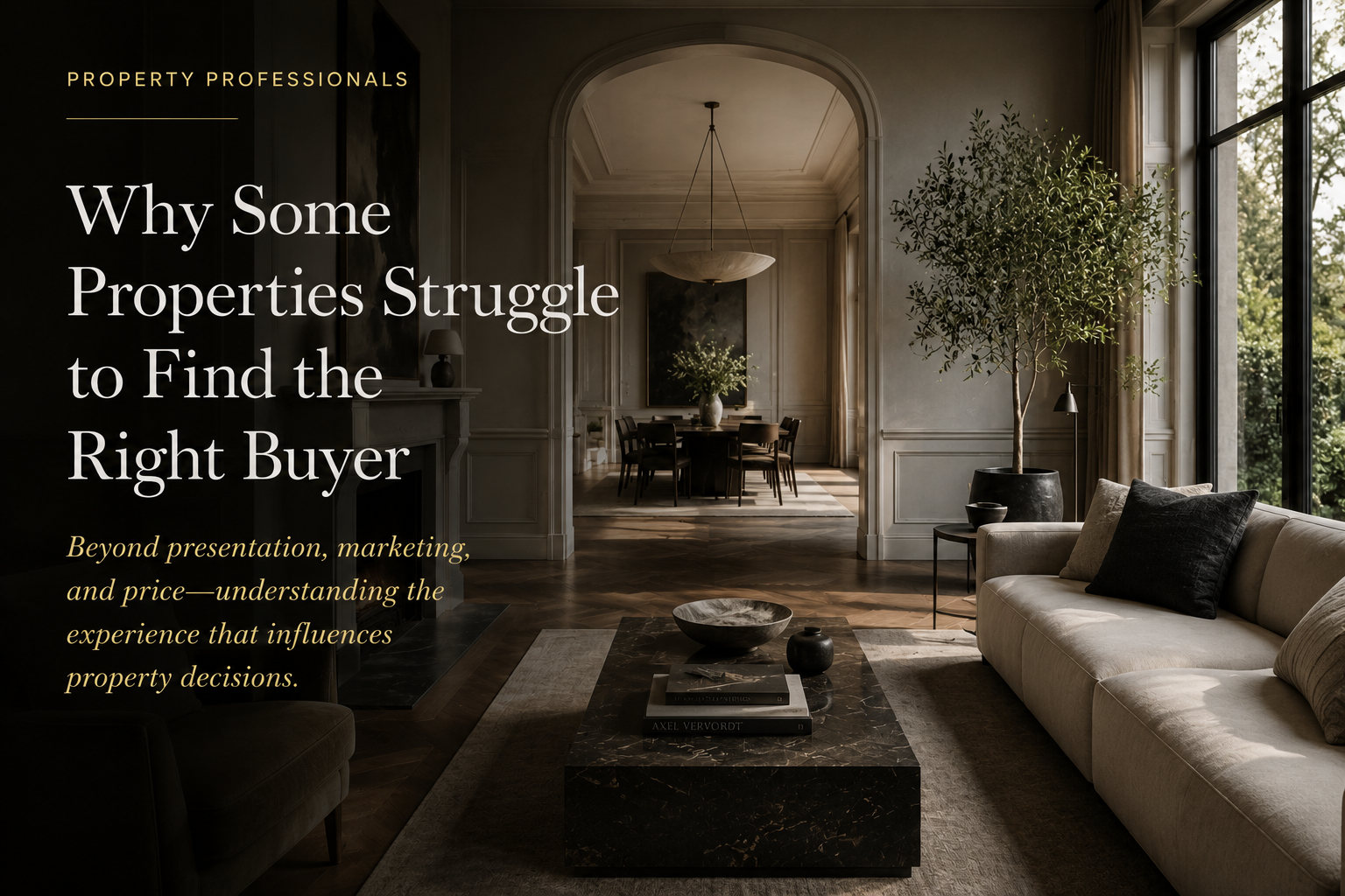 Why Some Exceptional Properties Struggle to Find the Right Buyer