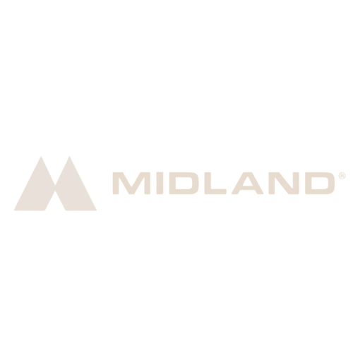 Black background with a white Midland logo and text