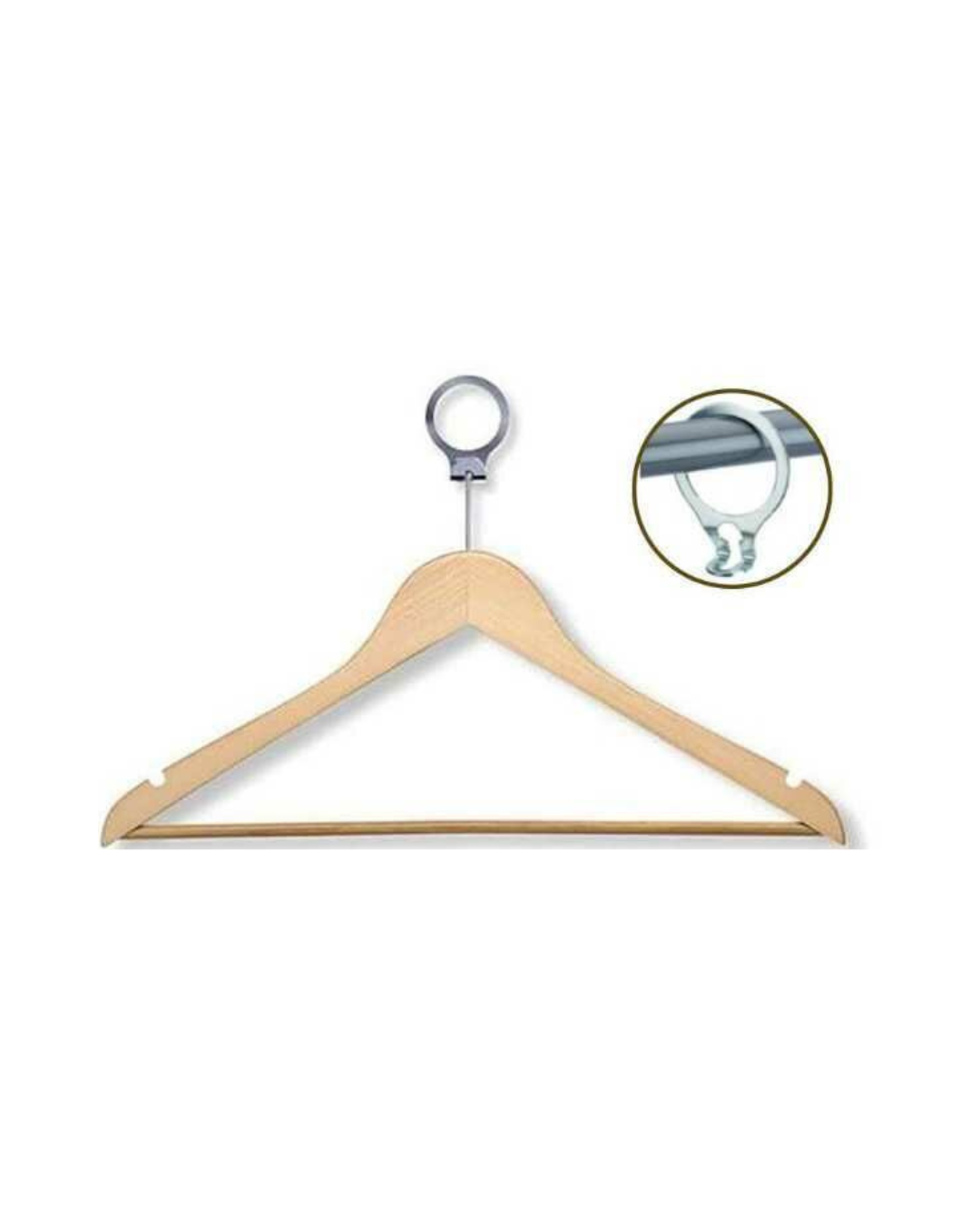 Wooden Anti-Theft Hanger (Maple)
