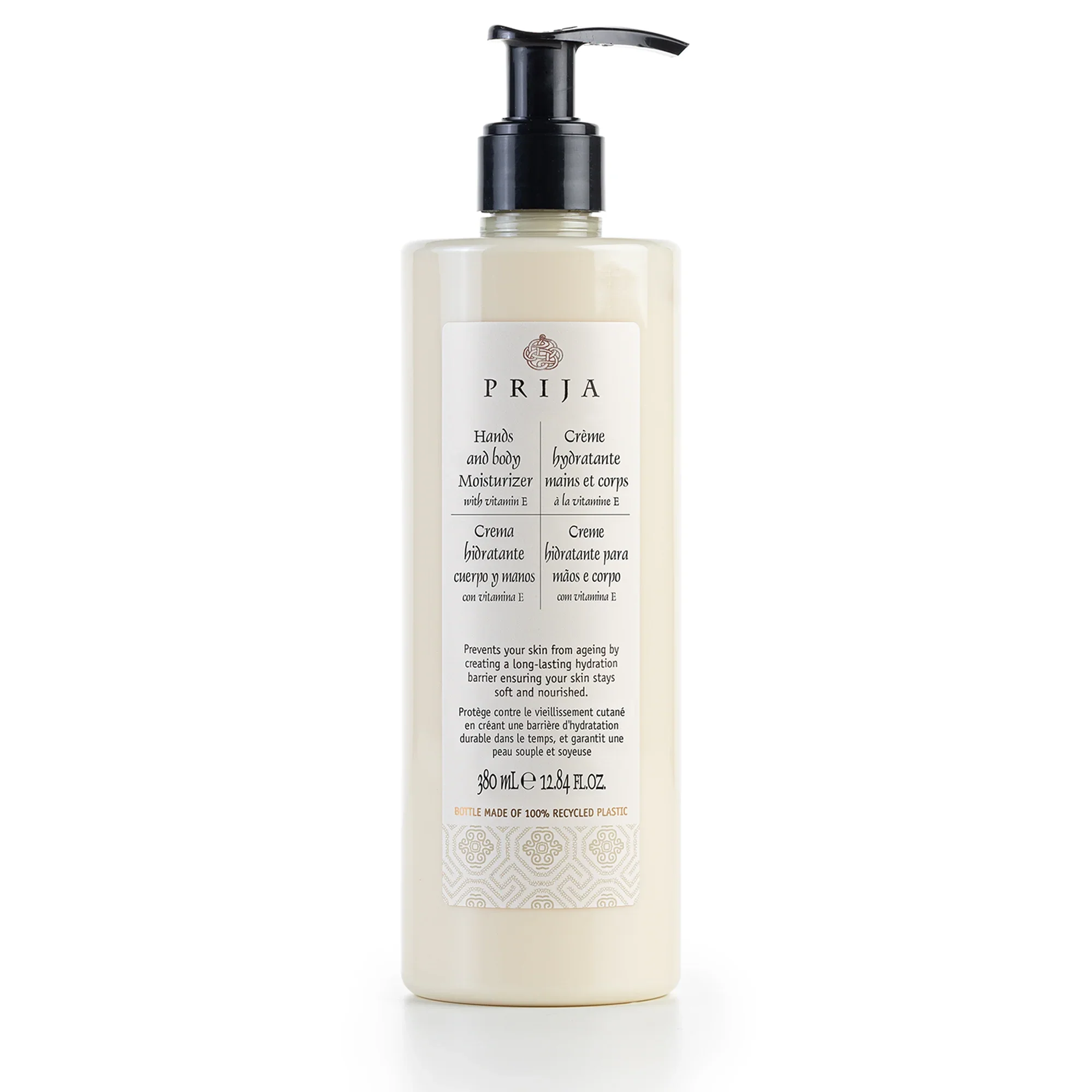 Prija - Hand & Body Moisturiser 380 ML, With Vitamine E
