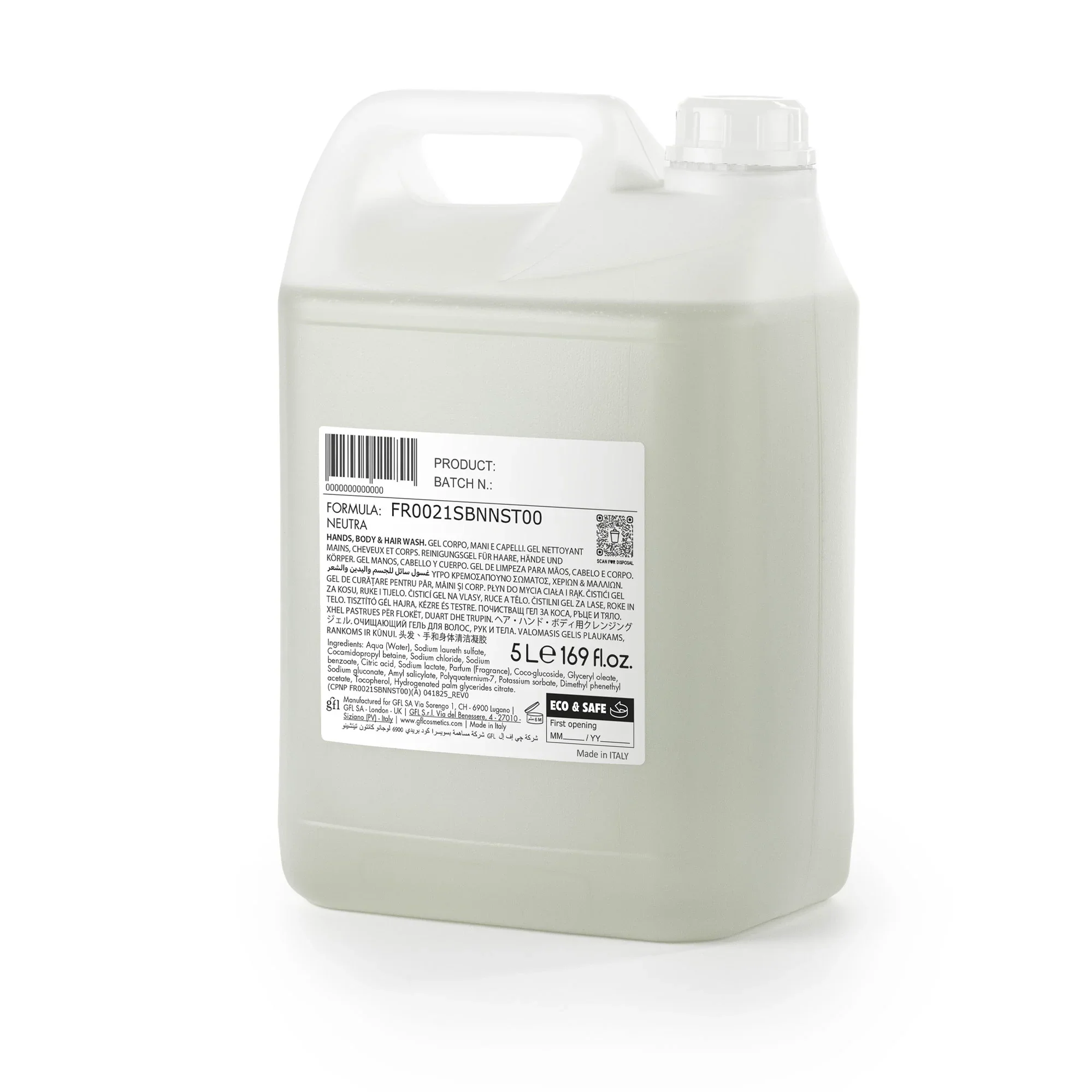 Hands, Body & Hair Wash 5L 'NEU'