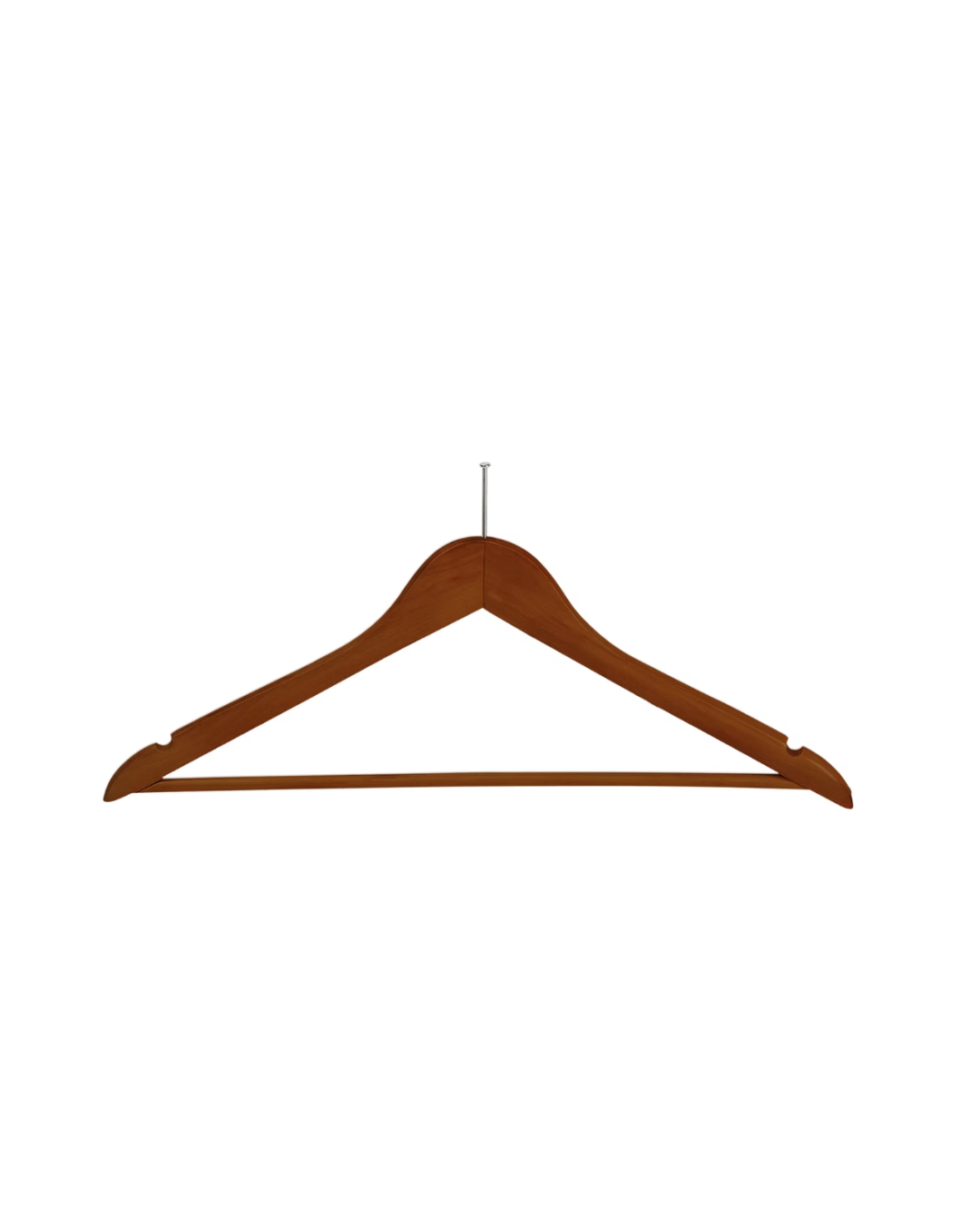 Wooden Anti-Theft Hanger (Mahogany)