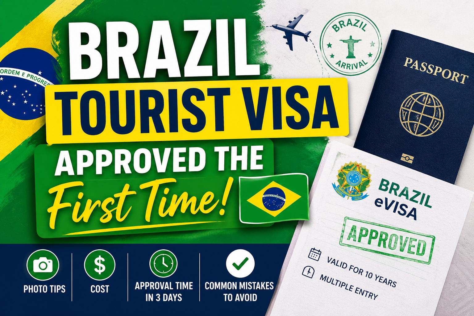 How to Get Your Brazil Tourist Visa Approved the First Time (For U.S., Canadian, Chinese &amp; Australian Travelers)