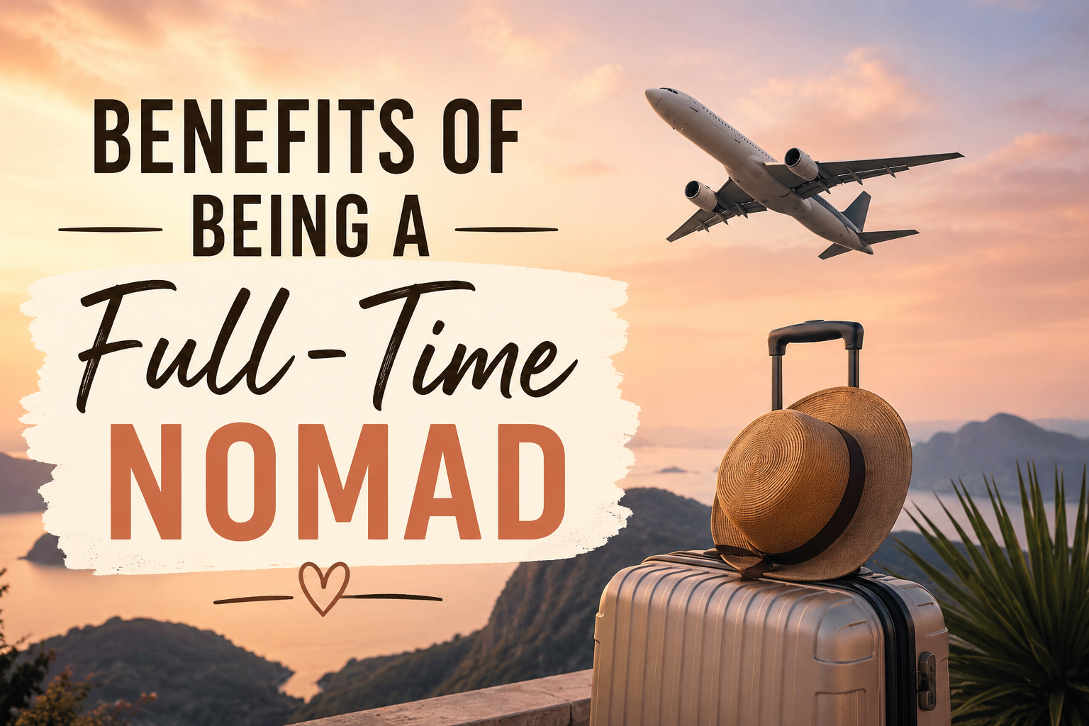 10 Benefits of Being a Full-Time Digital Nomad