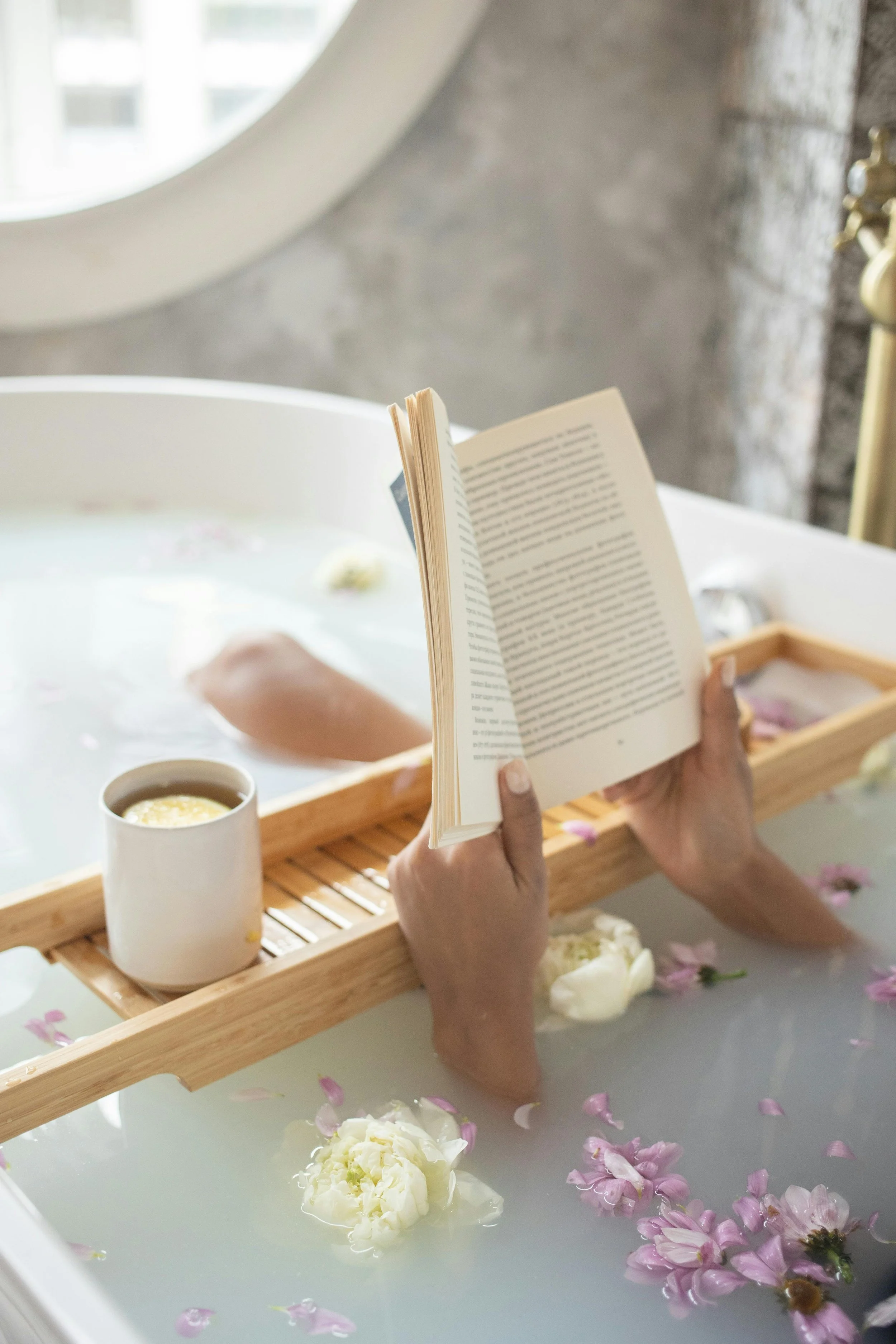 relaxing bath