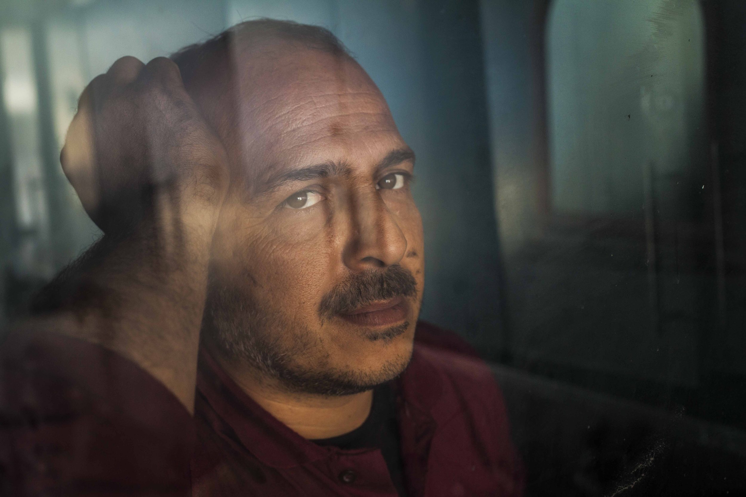 concerned man looking at the camera figuring out how to transform their relationship with anger.