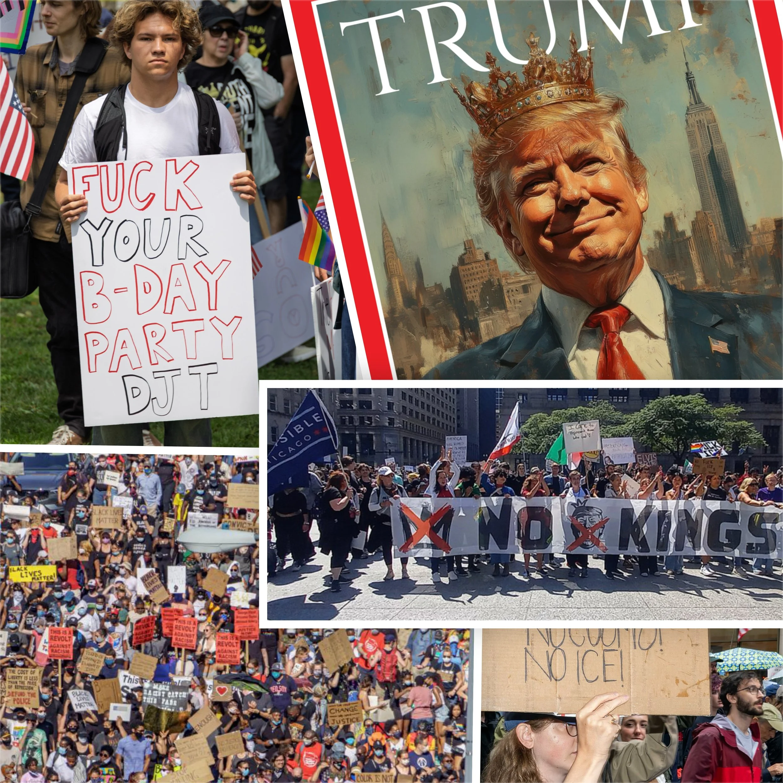 No Kings Protest