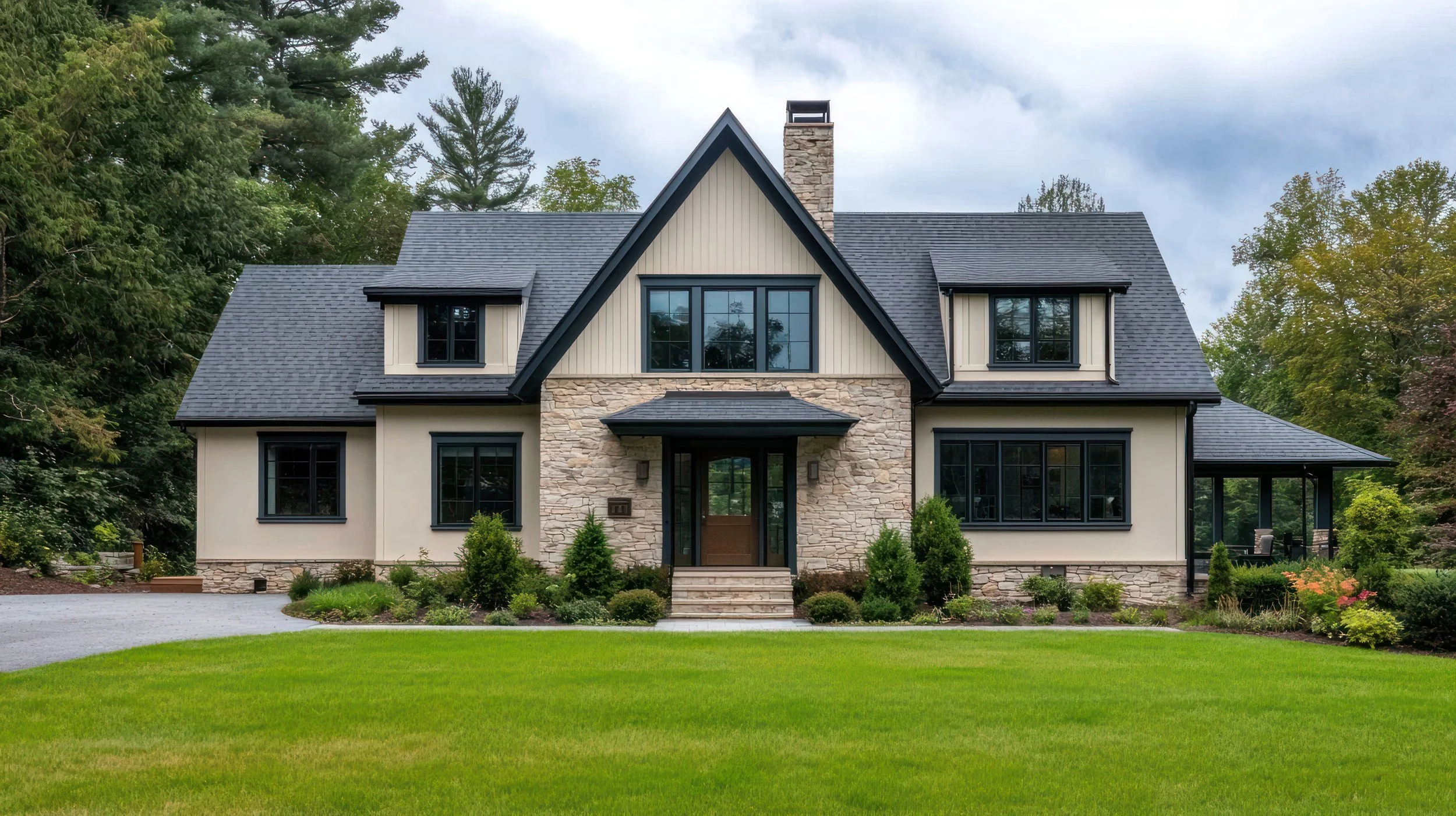 Custom home built by Turnco, Inc. in Hattiesburg, MS