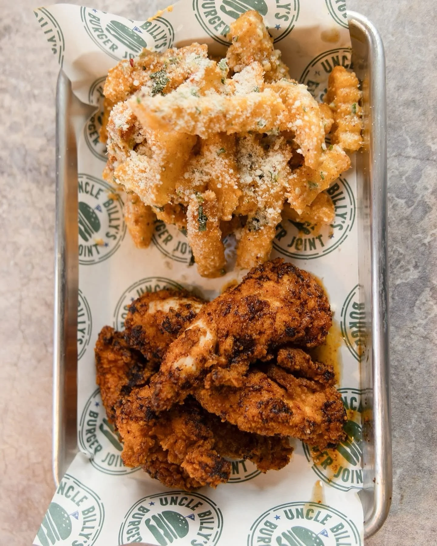 In a Chicken Tender &amp; Parm Fries kinda mood 👌