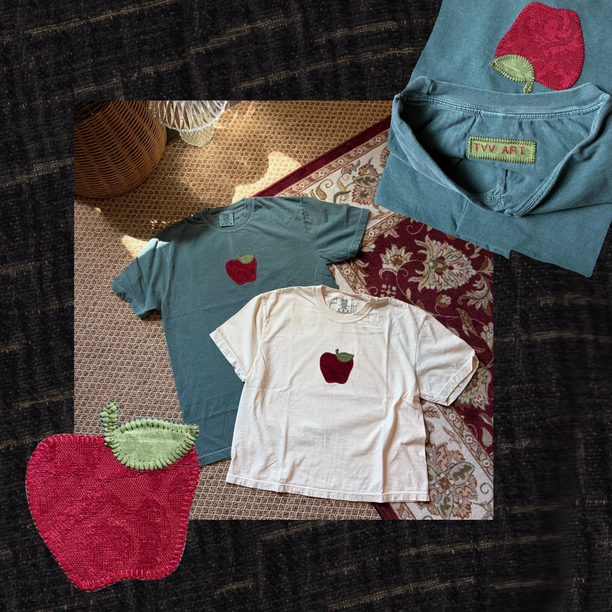 Apple Applique T-Shirt